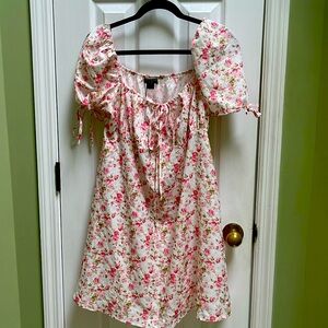 Pretty Little Thing flowered sundress